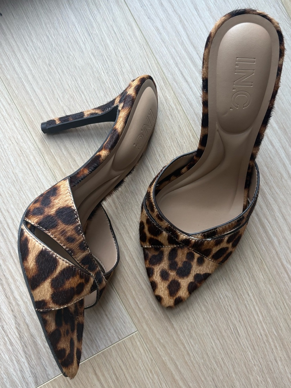Leopard Print Heels - Picture 2 of 5